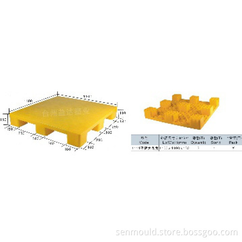 1111 Europe Standard Heavy Duty Plastic Pallet